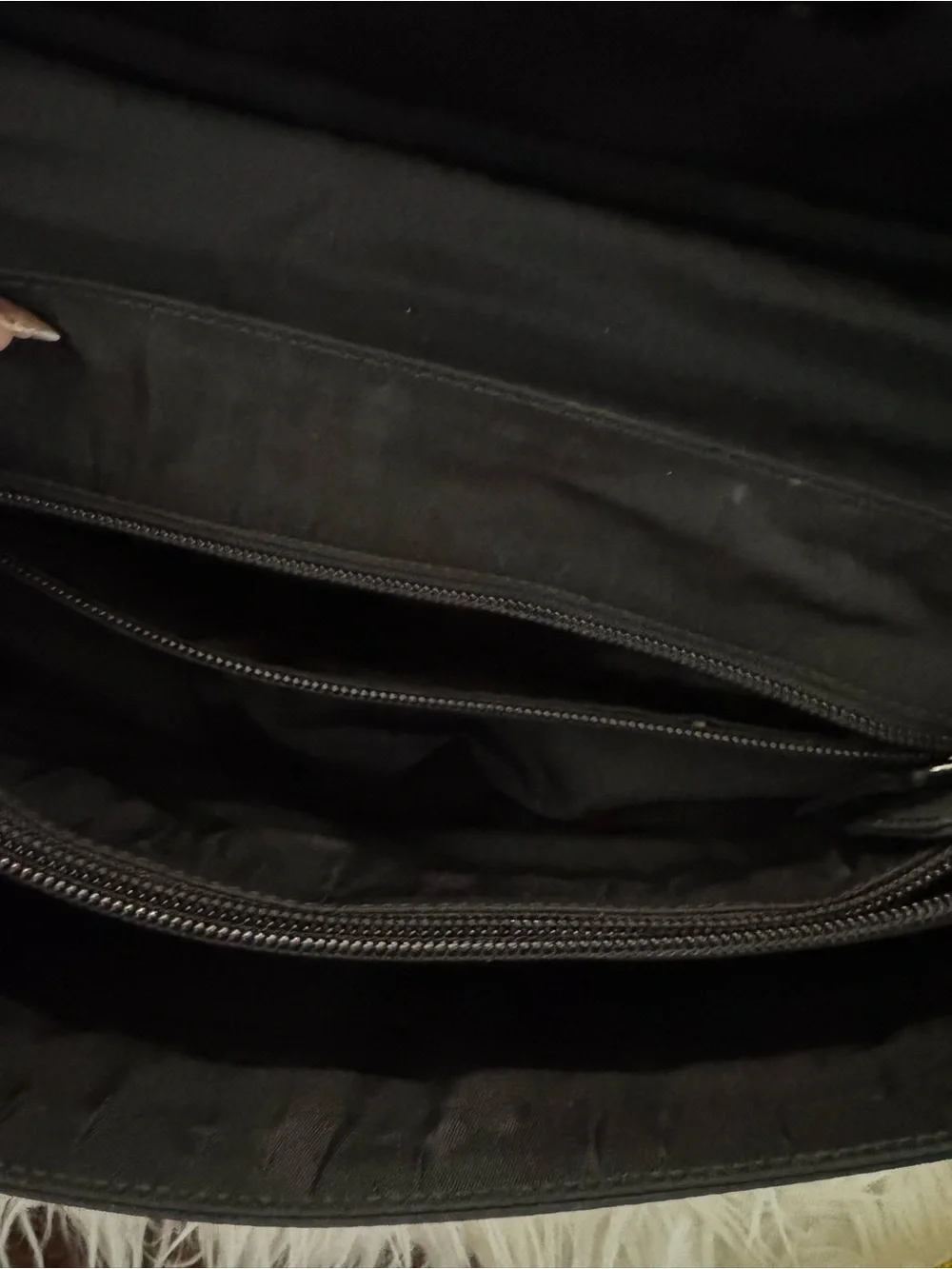 Prada tessuto spazzolato laptop bag - Picture 9 of 11